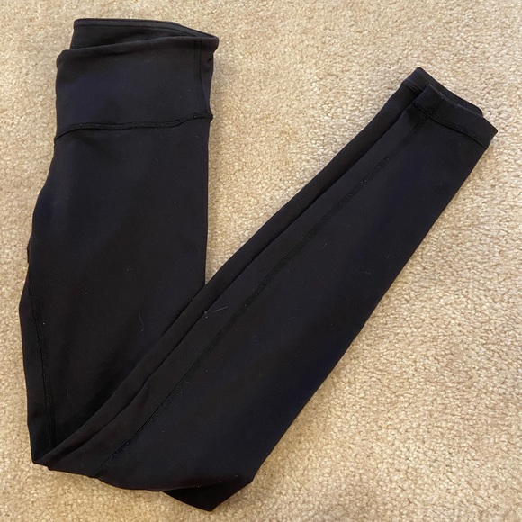 lululemon wunder under size 4 leggings - Picture 1 of 3